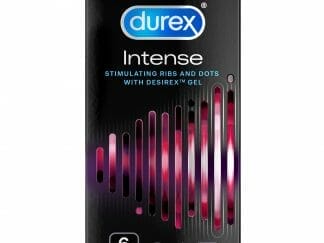 Durex Intense Stimulating Condoms Διεγερτική Υφή με Ραβδώσεις και Κουκίδες 6 Τεμάχια