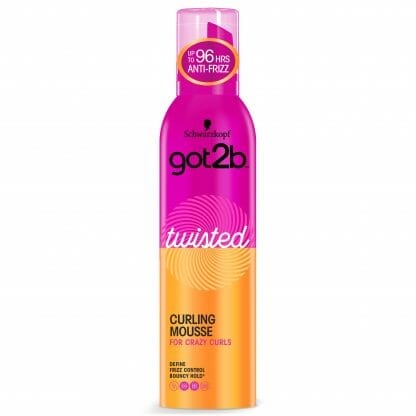 Schwarzkopf Got2B Twisted Curling Mousse Αφρός Κατά του Φριζαρίσματος για Τέλειες Μπούκλες 250ml