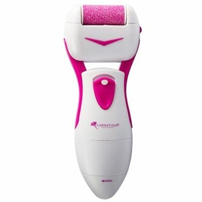 Vican Carnation Footcare Silky Feet Hard Skin Remover Αδιάβροχη Ηλεκτρική Λίμα Αφαίρεσης των Σκληρύνσεων του Δέρματος για Απαλά Πόδια σε Δευτερόλεπτα 1 Τεμάχιο