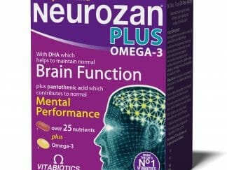 Vitabiotics Neurozan Plus Omega-3 Συμπλήρωμα Διατροφής που Ενισχύει την Εγκεφαλική Λειτουργία 28 tabs / 28 caps