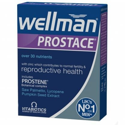 Vitabiotics Wellman Prostace Συμπλήρωμα Διατροφής για την Ανδρική Υγεία και Ιδιαίτερα την Υγεία του Προστάτη 60tabs