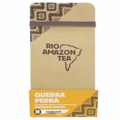 Rio Amazon Tea Quebra Pedra Naturally Smooth Συμπλήρωμα Διατροφής για την υγεία του Ουροποιητικού Συστήματος 20 Bags x 1.5gr