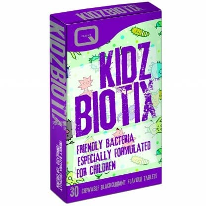 Quest Kidzbiotix Μοναδικός Συνδυασμός 4 Προβιοτικών Για Παιδιά 30caps