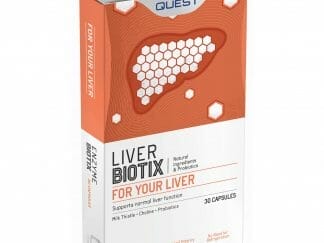 Quest Liver Biotix Συμπλήρωμα Διατροφής με Εκχύλισμα Γαϊδουράγκαθου και Προβιοτικά για την Καλή Λειτουργία του Συκωτιού 30caps