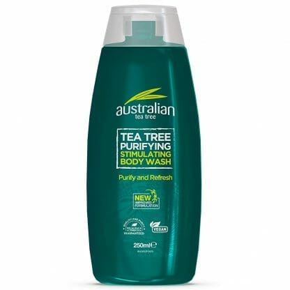Optima Australian Organic Tea Tree Body Wash Αφρόλουτρο με Έλαιο Tea Tree για Βαθύ Καθαρισμό & Αντισηπτική Προστασία 250ml