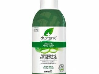 Dr Organic Aloe Vera Mouthwash Στοματικό Διάλυμα με Βιολογική Αλόη Βέρα με Καταπραϋντικές Ιδιότητες 500ml