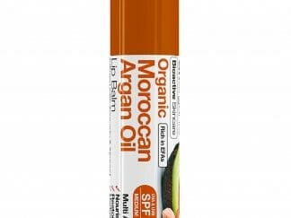 Dr Organic Moroccan Argan Oil Lip Balm Spf15 Ενυδατικό & Επανορθωτικό Balm Χειλιών με Βιολογικό Έλαιο Αργκάν 5.7ml