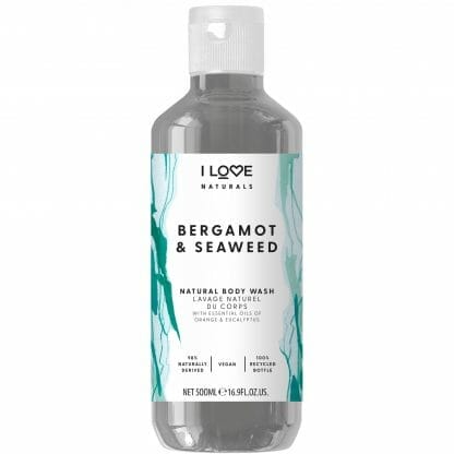 I love... Bergamot & Seaweed Body Wash Ενυδατικό Αφρόλουτρο με Άρωμα Κίτρου & Περγαμόντο 500ml