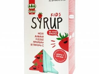 Kaiser Promo Kids Syrup Strawberry Flavor 200ml & Δώρο Medi Mask Προστατευτικές Μάσκες 3ply Type II-Non Woven 7 Τεμάχια