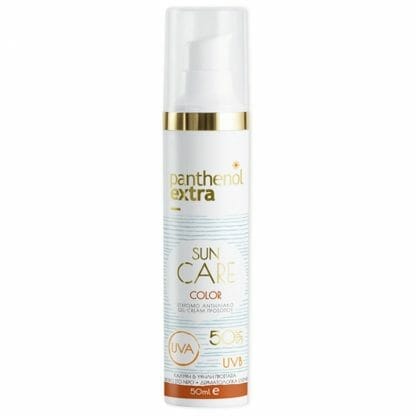 Panthenol Extra Sun Care Color Tinted Sunscreen Face Gel-Cream Spf50 Έγχρωμο Αντηλιακό Gel Προσώπου 50ml