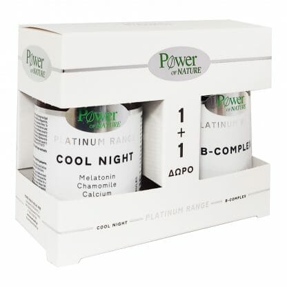Power of Nature Πακέτο Προσφοράς Platinum Range Cool Night 30 caps & Δώρο B-Complex 20 caps