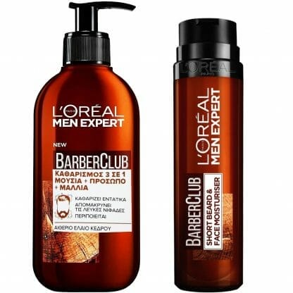 L'oreal Paris Πακέτο Προσφοράς Beard, Face & Hair Wash 200ml & Beard, Face Cream 50ml