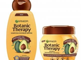 Garnier Botanic Therapy Πακέτο Προσφοράς Avocado Oil & Sea Butter Nourishing Shampoo 400ml & Nourishing Mask 300ml