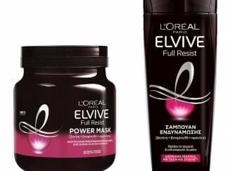 L'oreal Paris Elvive Full Resist Πακέτο Προσφοράς Shampoo 400ml & Power Mask 680ml