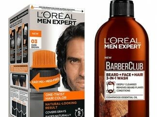 L'oreal Paris Men Expert Πακέτο Προσφοράς Beard, Face & Hair Wash 200ml & One-Twist Hair Colour No 03 Dark Brown, 50ml