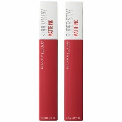 Maybelline Πακέτο Προσφοράς Super Stay Matte Ink Liquid Lipstick για Ένα Άψογο ματ Αποτέλεσμα 20 Pioneer 2x5ml