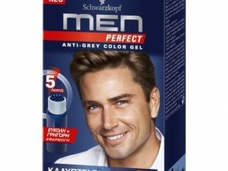 Schwarzkopf Men Perfect Επαγγελματική Βαφή Gel Μαλλιών για Άνδρες, Κάλυψη των Λευκών & 100% Φυσικό Αποτέλεσμα - N50 Φυσικό Καστανό Ανοιχτό