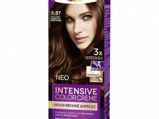 Schwarzkopf Palette Intensive Color Creme Επαγγελματική Μόνιμη Κρέμα Βαφή Μαλλιών, Απόλυτη Κάλυψη & Αποτέλεσμα Διάρκειας - 5.57 Καστανό Ανοιχτό Μπρονζέ