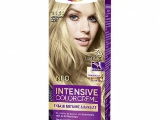 Schwarzkopf Palette Intensive Color Creme Επαγγελματική Μόνιμη Κρέμα Βαφή Μαλλιών, Απόλυτη Κάλυψη & Αποτέλεσμα Διάρκειας - 10.40 Κατάξανθο Έντονο Μπεζ