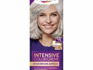 Schwarzkopf Palette Intensive Color Creme Επαγγελματική Μόνιμη Κρέμα Βαφή Μαλλιών, Απόλυτη Κάλυψη & Αποτέλεσμα Διάρκειας - 9.21 Ξανθό Πολύ Ανοιχτό Φυμέ Σαντρέ