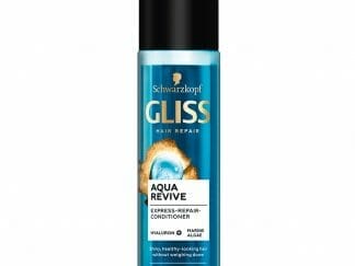 Schwarzkopf Gliss Aqua Revive Express Repair Hair Spray Leave-in Conditioner Spray Μαλλιών Άμεσης Επανορθωσης για Κανονικά, Ξηρά Μαλλιά 200ml