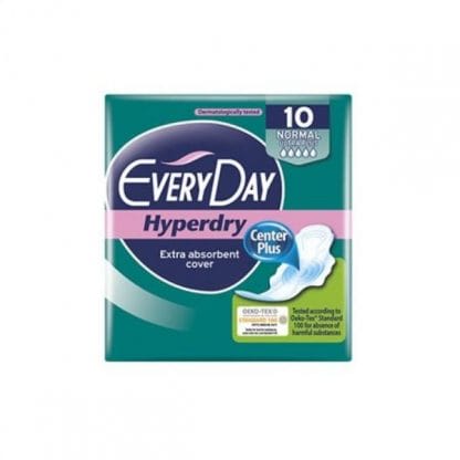 Σερβιέτες EveryDay Hyperdry NORMAL Ultra Plus Center Plus 10τμχ
