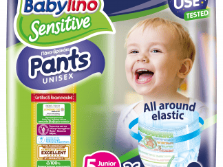 Babylino Sensitive Pants Unisex No5 Junior (10-16kg) 26 πάνες