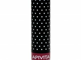 Apivita Lip Care Ενυδατικά Προστατευτικά Lip Balm Χειλιών 4.4g - Black Currant Tinted