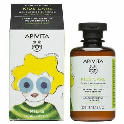 Apivita Kids Shampoo with Chamomile & Honey Παιδικό Σαμπουάν με Χαμομήλι & Μέλι 250ml