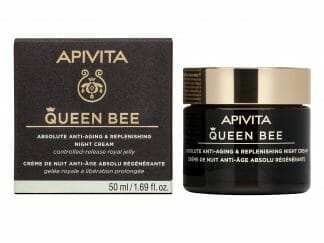 Apivita Queen Bee Absolute Anti-Aging & Replenishing Κρέμα Νύχτας Απόλυτης Αντιγήρανσης & Θρέψης με Βασιλικό Πολτό 50ml