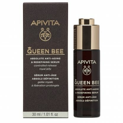 Apivita Queen Bee Absolute Anti-Aging Ορός Απόλυτης Αντιγήρανσης & Ανόρθωσης Περιγράμματος με Βασιλικό Πολτό 30ml