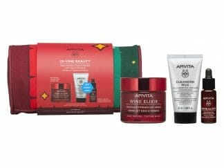 Apivita Promo Wine Elixir Wrinkle & Firmness Lift Rich Cream 50ml & Δώρο Cleansing Milk 3 in 1 Face & Eyes 50ml, Face Oil 10ml
