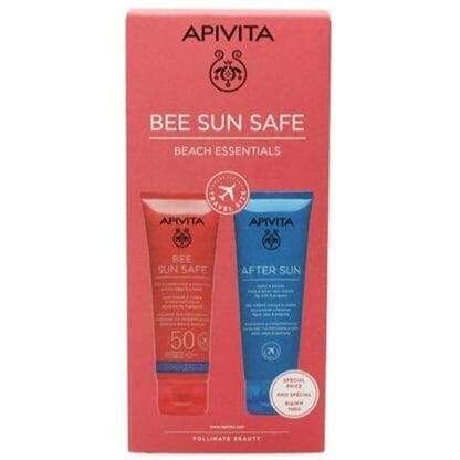 Apivita Promo Bee Sun Safe Must-Haves Hydra Face & Body Milk Spf50 100ml & After Sun Cool & Sooth Face & Body Gel-Cream 100ml