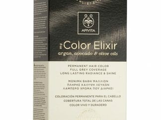 Apivita Promo My Color Elixir Permanent Hair Color Μόνιμη Βαφή Μαλλιών για Λαμπερό Χρώμα που Διαρκεί - 4.11 Καστανό Έντονο Σαντρέ