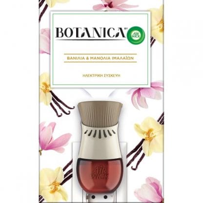 Airwick Botanica Ηλεκτρική Συσκευή & Ανταλλακτικό Βανίλια & Μανόλια Ιμαλαϊων 19ml