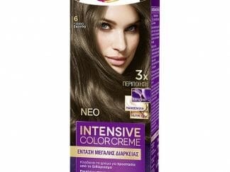 Schwarzkopf Palette Intensive Color Creme Επαγγελματική Μόνιμη Κρέμα Βαφή Μαλλιών, Απόλυτη Κάλυψη & Αποτέλεσμα Διάρκειας - 6 Ξανθό Σκούρο