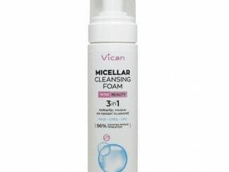 Vican Wise Beauty Micellar Cleansing Foam Απαλός Αφρός για Βαθύ Καθαρισμό της Επιδερμίδας 200ml