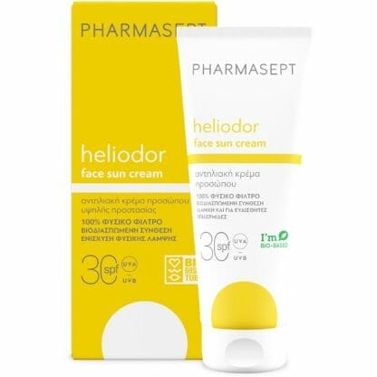 Pharmasept Heliodor Face Sun Cream Spf30 Κρέμα Υψηλής Αντηλιακής Προστασίας Προσώπου & Ντεκολτέ 50ml