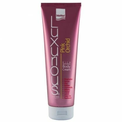 Intermed Luxurious Pink Orchid Rich Moisturizing Cream Πλούσια Ενυδατική Κρέμα Σώματος με Άρωμα Άγριας Ροζ Ορχιδέας 300ml