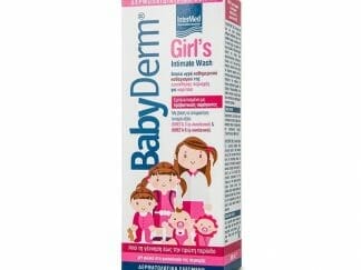 Babyderm Girl’s Intimate Wash Υγρό Καθαρισμού Ευαίσθητης Περιοχής Κοριτσιών από 0-12ετών 300ml
