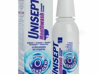 Intermed Unisept Mouthwash Αντιμικροβιακή, Καθαριστική, Επουλωτική, Ανακουφιστική Δράση 250ml