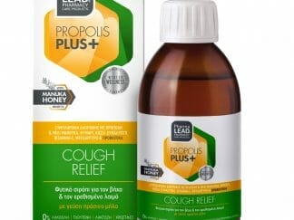 PharmaLead Propolis Plus+ Cough Relief Φυτικό Σιρόπι για το Βήχα & τον Ερεθισμένο Λαιμό 200ml