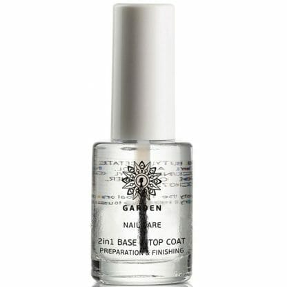 Garden Nail Care Base & Top Coat Preparation & Finishing Προστατεύει τα Νύχια και Παρατείνει τη Διάρκεια του Χρώματος 10ml