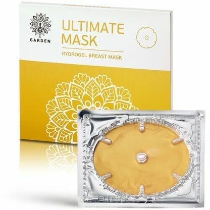 Garden Ultimate Hydrogel Breast Mask Ενυδατική & Συσφικτική Μάσκα Στήθους Υδρογέλης με Χρυσό & Κολλαγόνο 1 Ζευγάρι