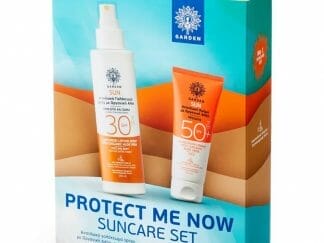 Garden Promo Protect me Now Suncare Set με Αντηλιακό Γαλάκτωμα Προσώπου, Σώματος σε Spray Spf30, 150ml & Αντηλιακή Κρέμα Προσώπου Spf50+, 50ml