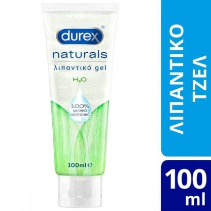 Durex Naturals Ενυδατικό Λιπαντικό Gel με 100% Φυσικά Συστατικά 100ml