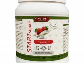 Prevent Start Shake Strawberry Πρωτεϊνούχο Ρόφημα Φράουλας που Συμβάλλει στον Έλεγχο του Βάρους 430gr