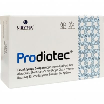 Libytec Prodiatec Συμπλήρωμα Διατροφής για τη Ρύθμιση Επιπέδων της Γλυκόζης 30 Caps