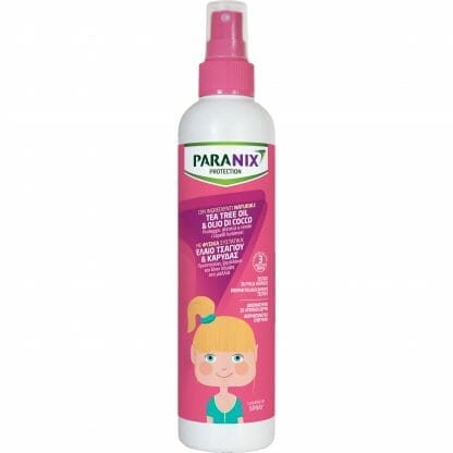 Paranix Protection Girl Conditioner Spray Φροντίδας & Προστασίας με Φυσικά Συστατικά για τα Παιδικά Μαλλάκια 250ml