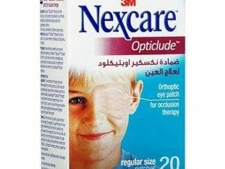 3M Opticlude Adults Eye Patch 5.7cm x 8.2cm Οφθαλμικός Ορθοπτικός Επίδεσμος Μεγάλου Μεγέθους για Ενήλικες 20τμχ